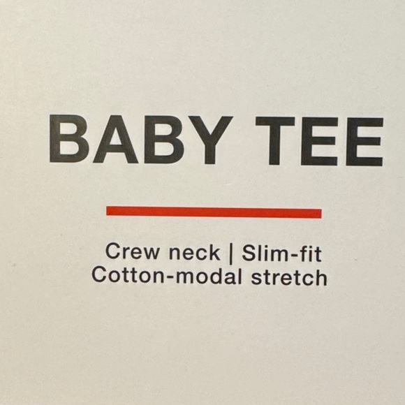 Black Baby Tee - Picture 3 of 7